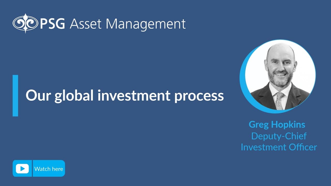 Our global investment process