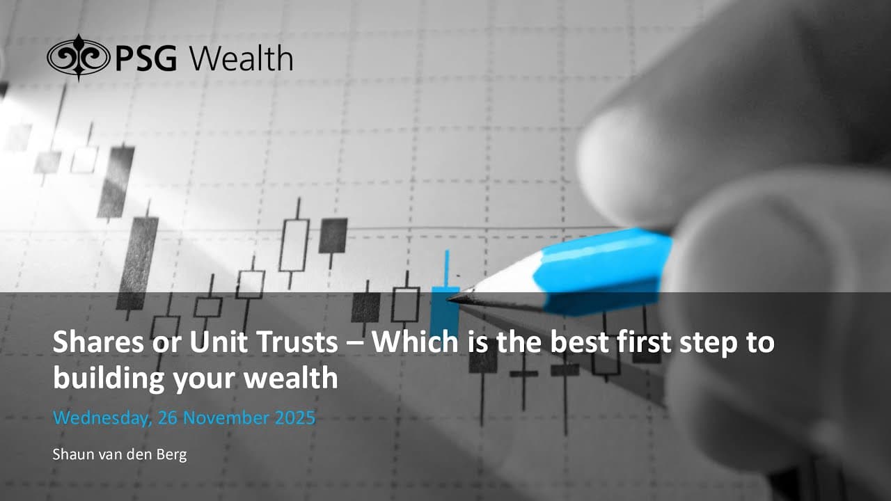 Shares or Unit Trusts: Which is the best first step to building your wealth