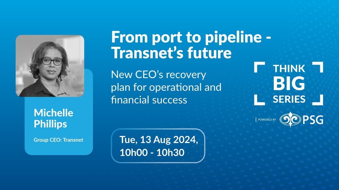 From port to pipeline - Transnet’s future
