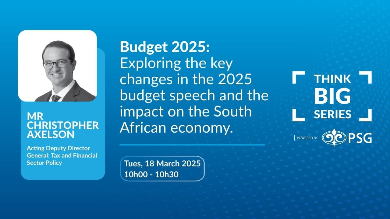Budget 2025: Exploring the key changes in the 2025 budget speech and the impact on the South African economy.