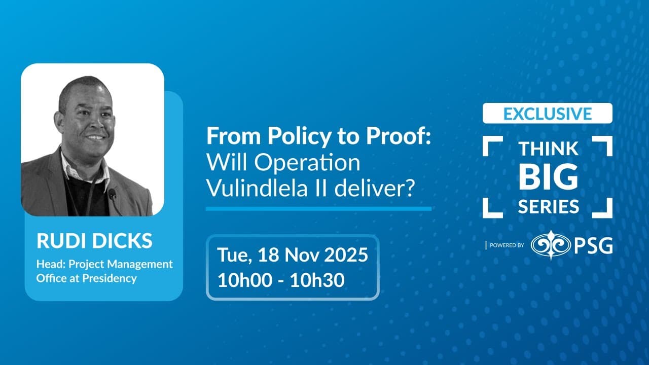From Policy to Proof: Will Operation Vulindlela II deliver?